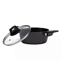 Кастрюля с крышкой Polaris Graphit-20C - фото превью №0