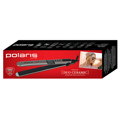 Стайлер Polaris PHS 2405K grey - фото №7