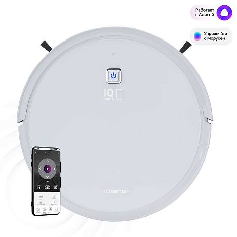Робот-пылесос Polaris PVCR 4105 WI-FI IQ Home Aqua - фото №1