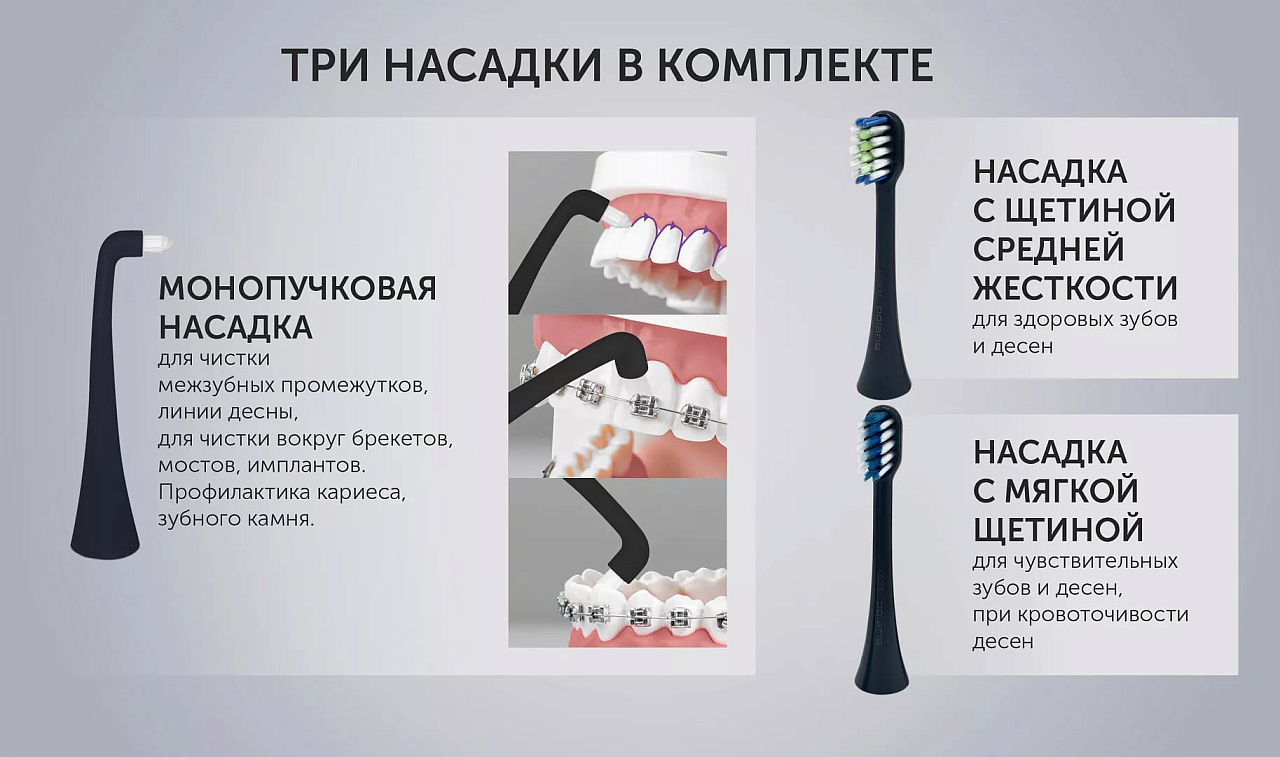 Электрическая зубная щетка Polaris PETB 0701 TC - rich_content №1