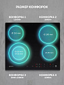 Электрическая варочная панель PBHC6411FB Wi-Fi IQ Home - фото превью №11