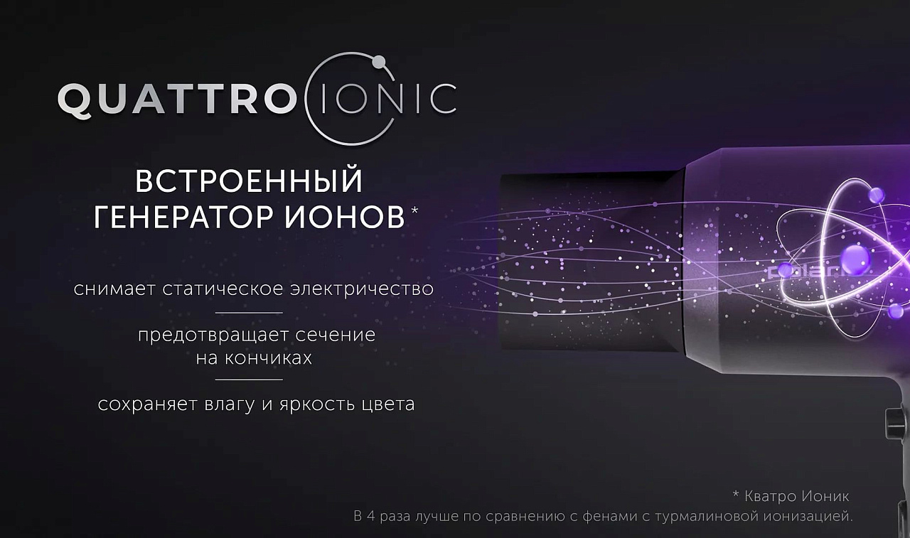 Фен PHD 2044Ti Quattro Ionic - rich_content №1